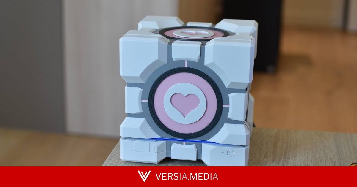 The Steam Machine's Companion Cube case is big, expensive, and based on a 19-year-old joke, so I hate how well-made it is