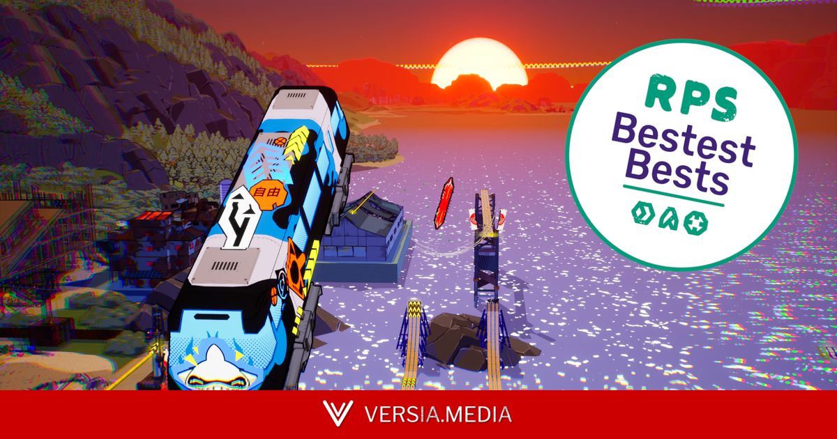 Denshattack review: one of 2026's best games so far is a racing ruckus of railways, rebellion, and ramen