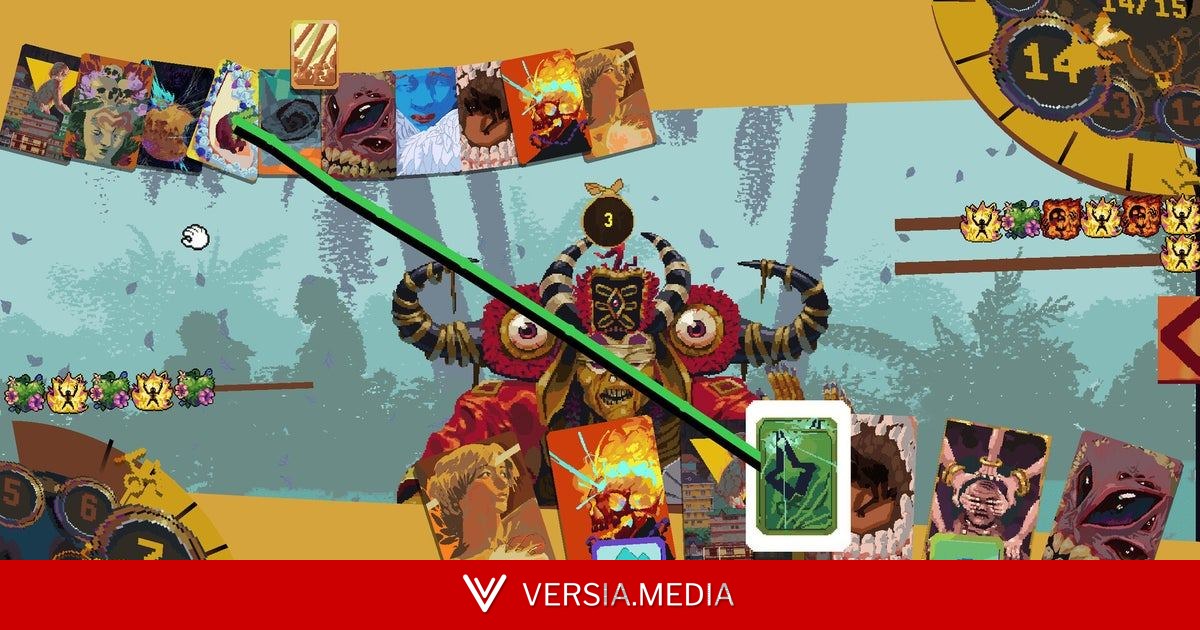 Appa is a gorgeous, surreal card game about grieving siblings where every move your opponent makes can be reacted to