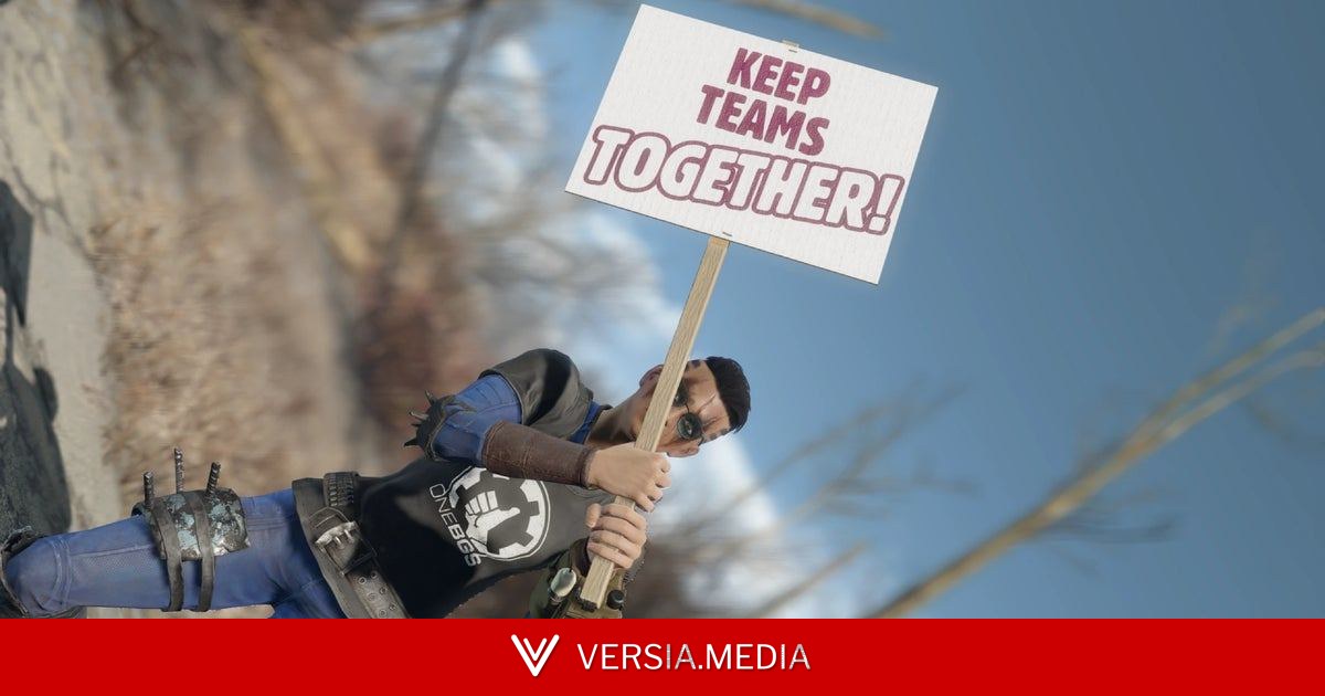 As unionised Microsoft workers rally against Bethesda layoffs, Fallout 4's been filled with protest signs and OneBGS logoed vault suits by modders