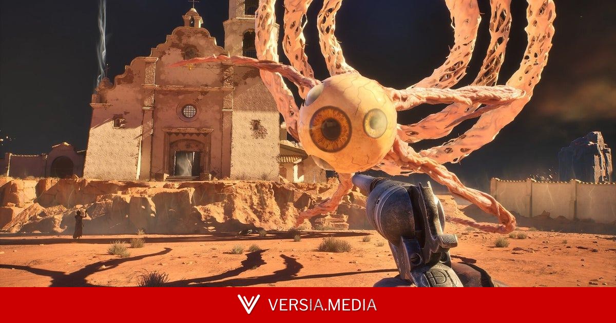 Guns of Eschaton is a wild west soulslike FPS and posthumous release from the art director of Half-Life 2