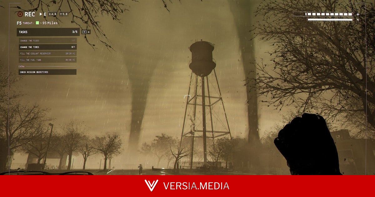 Fix up your van with a bunch of your best pals and escape an onslaught of tornados in survival co-op game Funnel Runners
